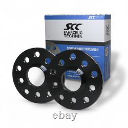 SCC Wheel Spacers 2x15mm 12337W for Renault Avantime Clio II Clio III Espace III