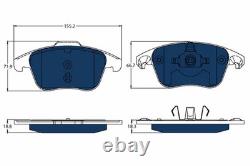 SHOCK ABSORBER JGT1094T FOR RENAULT CLIOIII K9K764/774 1.5L 4cyl CLIO III