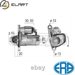 STARTER 220579A FOR RENAULT CLIO/III/EURO/CAMPUS/IV/MIO LUTECIA LAGUNA/Sport