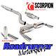 Scorpion Clio 197 Exhaust System Cat Back Resonated With Sports Cat Slash Cut T