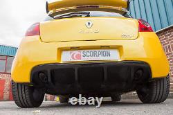 Scorpion Non-Res Cat Back Exhaust (STW) for Renault Clio Mk3 197 Sport (06-09)