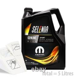 Selenia Sport 5w-40 Synth. Engine Oil Car Engine Oil Service Kit 5 LITRES 5L