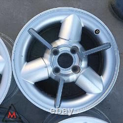 Set of 4 alloy wheels 6Jx14 4X100 ET43 for Renault Clio Sport 16v used (83000)
