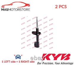 Shock Absorber Set Shockers Front Kyb 633708 2pcs P New Oe Replacement