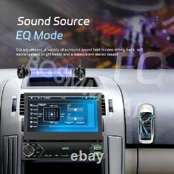 Single 1 DIN 7in Flip Out Touch Screen Car Stereo Radio Bluetooth MP5 Player