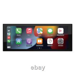 Single 1 Din Car Stereo Radio Android 12 GPS Navi WiFi Bluetooth FM Video Player