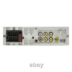 Single 1 Din Car Stereo Radio Android 12 GPS Navi WiFi Bluetooth FM Video Player