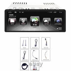 Single 1Din 6.9in Car Stereo Radio MP5 Player Android 8.1 GPS SAT NAV BT WIFI FM