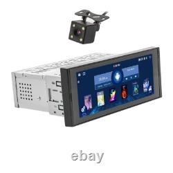 Single Din Car Stereo Bluetooth GPS Navigation FM Radio Video Player CarPlay NAV