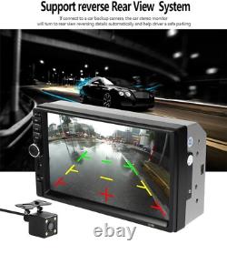 Single Din Car Stereo Bluetooth GPS Navigation FM Radio Video Player CarPlay NAV