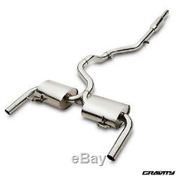 Stainless Cat Back Sport Exhaust System For Renault Clio Mk3 2.0 16v Sport 09-13