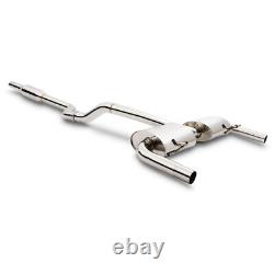 Stainless Catback Exhaust System For Renault Clio Rs Mk3 2.0 16v Sport 09-13