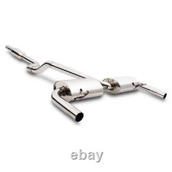 Stainless Catback Exhaust System For Renault Clio Rs Mk3 2.0 16v Sport 09-13