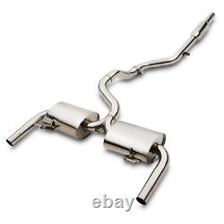 Stainless Catback Exhaust System For Renault Clio Rs Mk3 2.0 16v Sport 09-13