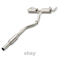 Stainless Catback Exhaust System For Renault Clio Rs Mk3 2.0 16v Sport 09-13
