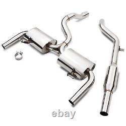 Stainless Catback Performance Exhaust System For Renault Clio Mk3 Sport 200 09+