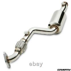 Stainless Decat De Cat Sport Exhaust Downpipe For Renault Clio 1.2 16v 01-06