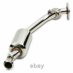 Stainless Decat De Cat Sport Exhaust Downpipe For Renault Clio 1.2 16v 01-06