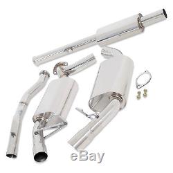 Stainless Race Cat Back Exhaust System For Renault Clio 197 200 2.0 16v Sport