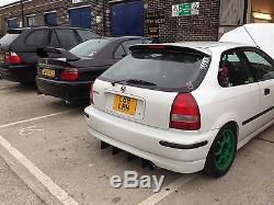 Stuke Rear Diffuser Renault Clio Sport 182 172 (splitter Track Race Car)