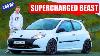 Supercharged Clio Rs Tears Up Mountain Roads