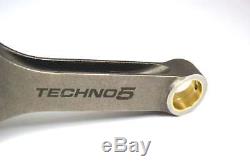 TECHNO5 Forged Steel Conrods H-Beam Renault Clio Williams Sport Megane 225 RS250