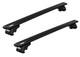 Thule roof rack raised rail Evo WingBar Evo black for Renault Clio station wagon