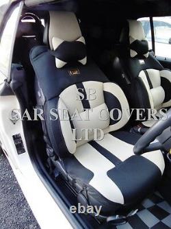 To Fit A Renault Clio Car, Seat Covers, Bo 4 Rossini Mesh Sports Beige