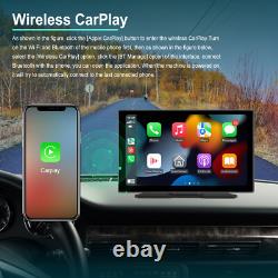 Touch Screen Car Stereo Player BT FM Transmitter For IOS CarPlay/Android Auto