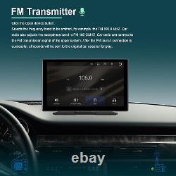 Touch Screen Car Stereo Player BT FM Transmitter For IOS CarPlay/Android Auto