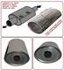UNIVERSAL T304 STAINLESS STEEL EXHAUST PERFORMANCE SILENCER 12x6x4x58MM-RNT1