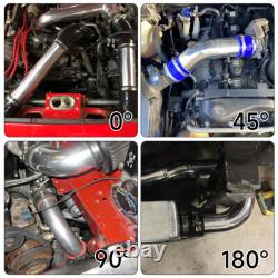 Universal 3.0 76mm Aluminum Intercooler Pipe + BOV Turbo Blow Off Valve Kit BL Universal 3.0 76mm Aluminum Intercooler Pipe + BOV Turbo Blow Off Valve Kit BL