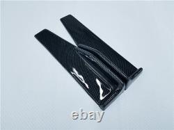 Universal Black Side Skirt Rocker Splitters Winglet Wings (measure your car)