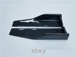 Universal Black Side Skirt Rocker Splitters Winglet Wings (measure your car)