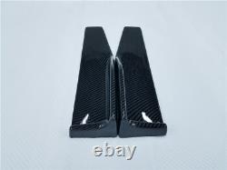 Universal Black Side Skirt Rocker Splitters Winglet Wings (measure your car)