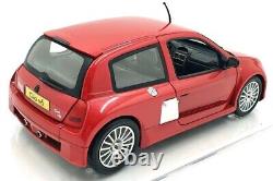 Universal Hobbies 1/18 Scale Diecast DC11222A Renault Sport Clio V6 Red