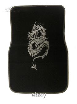 Universal Non-slip Full Carpet Grey Scorpion Floor Car Mats 4PCE All Models