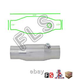 Universal T304 Stainless Sports Cat Catalytic Converter 2.25 Inch 200 Cell-rnt2