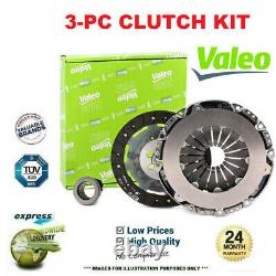 VALEO 3-PC CLUTCH KIT for RENAULT CLIO II 2.0 16V Sport 2000-on