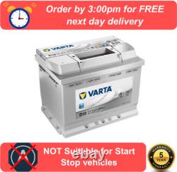 VARTA Silver D15 Battery 027 Type Audi A3 2.0 TDi 140 8P (2003-2013)