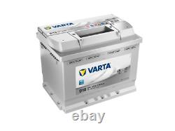 VARTA Silver D15 Battery 027 Type Audi A3 2.0 TDi 140 8P (2003-2013)