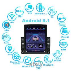 Vertical Screen 9.7 Android 9.1 Car Stereo Radio GPS Wifi 4G BT DAB 2GB /32GB