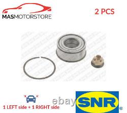 Wheel Bearing Kit Set Pair Front Rear Snr R15572 2pcs G New Oe Replacement