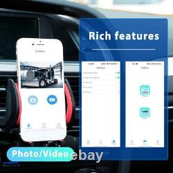 WiFi Car Bus Reverse Backup Camera Image Sensor Wide Angle For iOS/Android Phone