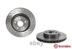 X2 Pcs Front Brake Disc Rotos X2 Pcs Set 09.8904.1x Brembo I