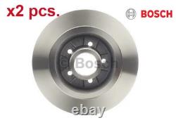 X2 Pcs Rear Brake Disc Set Left & Right 0 986 479 724 Bosch I