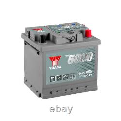 YUASA Car Battery YBX5012 12V 54Ah 500A B3 5 Years Warranty T1 Starter SMF