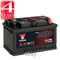 Yuasa Car Battery Calcium 12V 650CCA 71Ah T1 For RENAULT Clio MK3 1.5 Sport